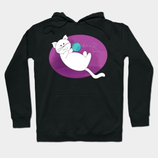 Schroeder the cat Hoodie